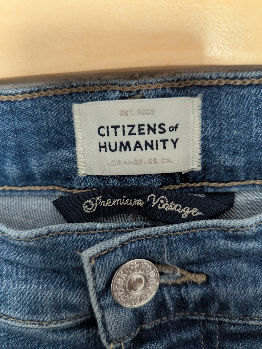 Citizens of Humanity Ella Premium Vintage Mid-Rise Cropped Jeans Size 25 - Picture 4 of 11